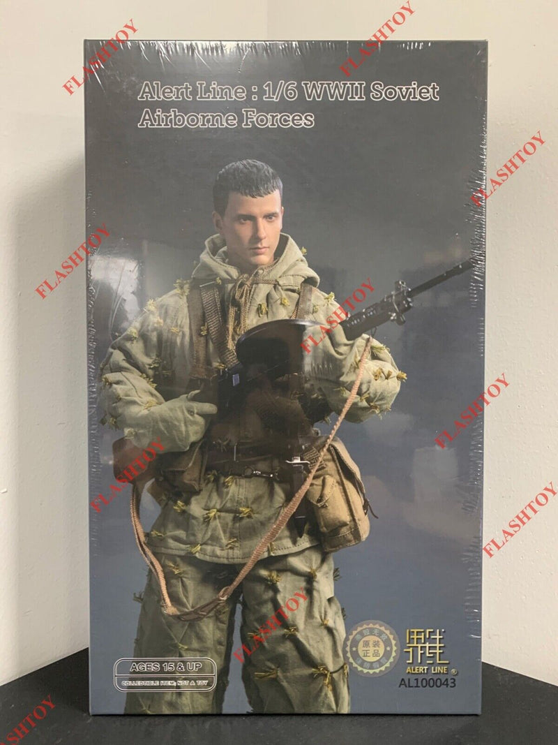 ALERT LINE AL100043 1/6 WWII Soviet Airborne Forces 12" Action Figure Model Toy