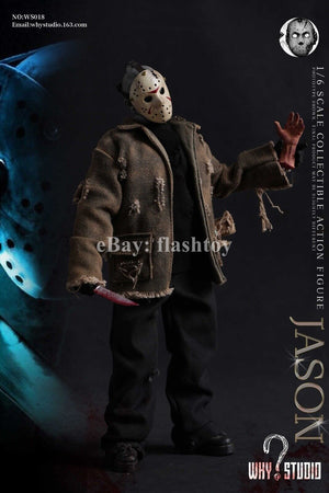 WHY STUDIO WS018 1/6 Jason 12" Collectible Male Action Figure Model Toy
