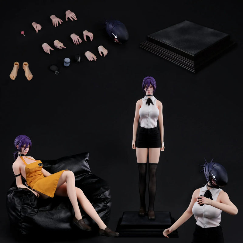 Presale BoxQi Studio HQ02 1/6 Chainsaw Man Bomb Girl Reze Action Figure Model