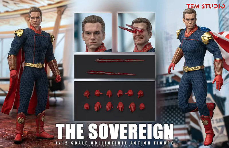 Presale TEM STUDIO TEMS006 1/12 The Boy Homelander Male Action Figure Model Toy