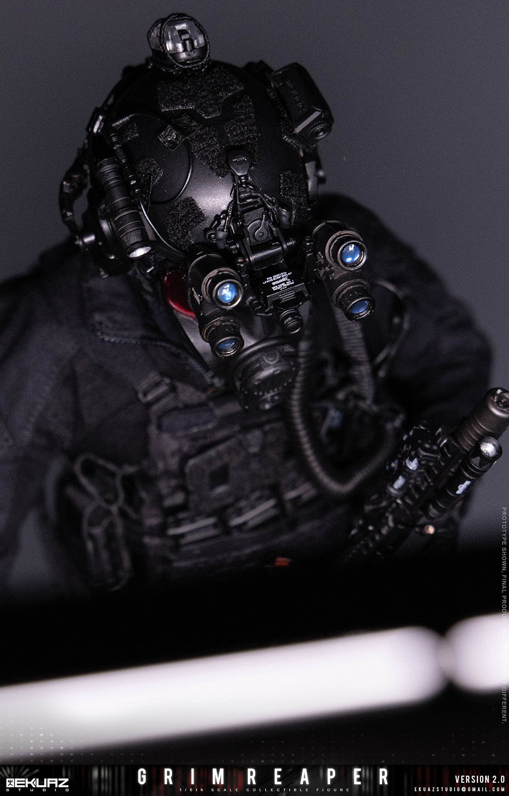Presale EKUAZ STUDIO EKS015 1/6 Resident Zombie Evil Crisis Grim Reaper 2.0 Hunk