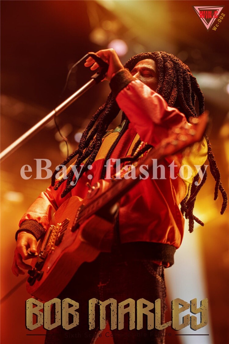 Win.c Studio WC-002 1/6 Pacifist Singer Marley Male Action Figure Model Toy