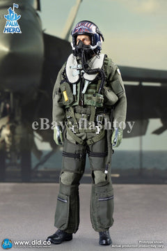 Preventa DID XM80031 1/12 The US Navy Fighter Weapons School Instructor Pilot de colección