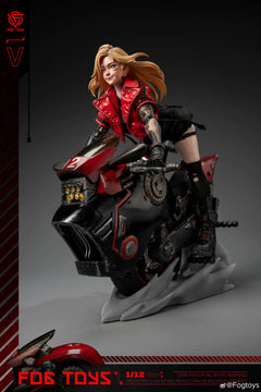 Presale FOGTOYS EA-03 1/12 Motorcycle Rider V Collectible Action Figure Model