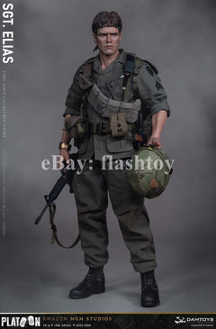 Presale DAMTOYS DMS047 1/6 Platoon Sergeant Elias 12" Male Action Figure Model
