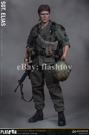 Presale DAMTOYS DMS047 1/6 Platoon Sergeant Elias 12" Male Action Figure Model