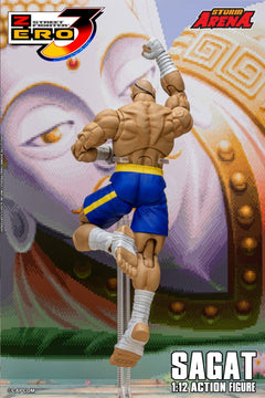 Storm Toys SFSA03 1/12 Street Fighter ZERO 3 SAGAT STORM ARENA figura de acción