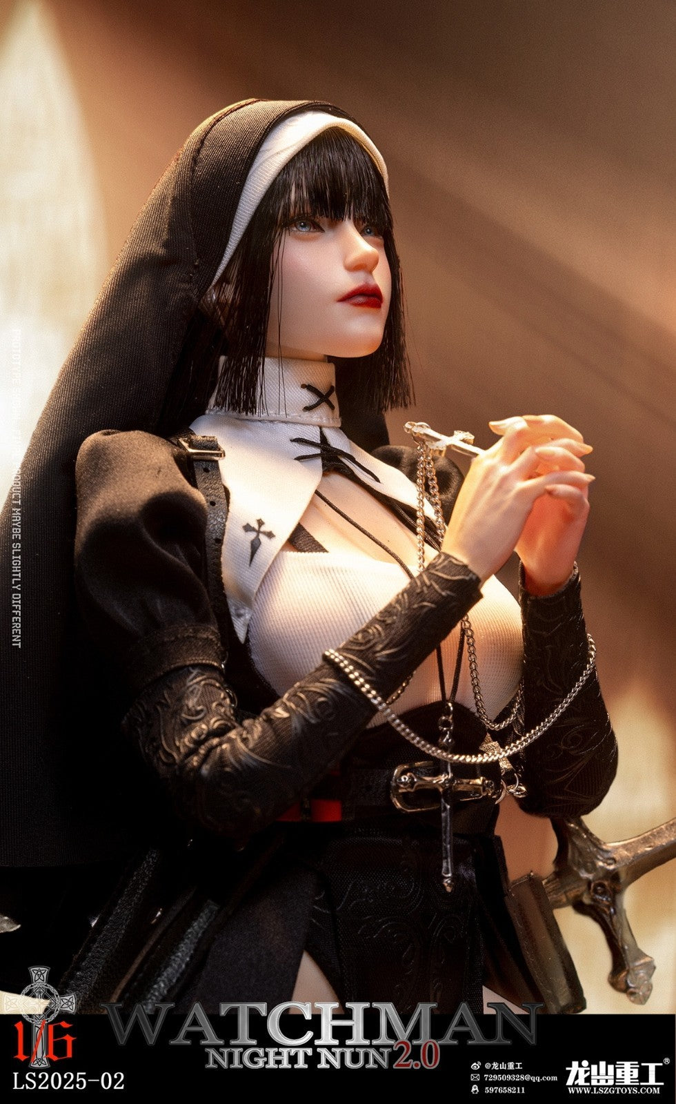 Longshan LS2025-02A 1/6 Redemption of the Night Sophia 2.0 Figure Deluxe Ver.