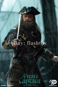 Presale Premier Toys PT-0017 1/6 Pirate Captain 12" Male Action Figure Model Toy
