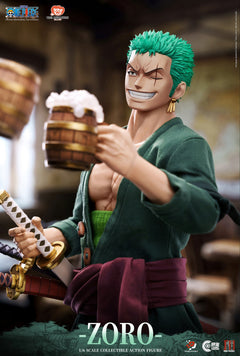 Preventa Pixel Poses PP-200595 1/6 Roronoa Zoro modelo de figura de acción de colección