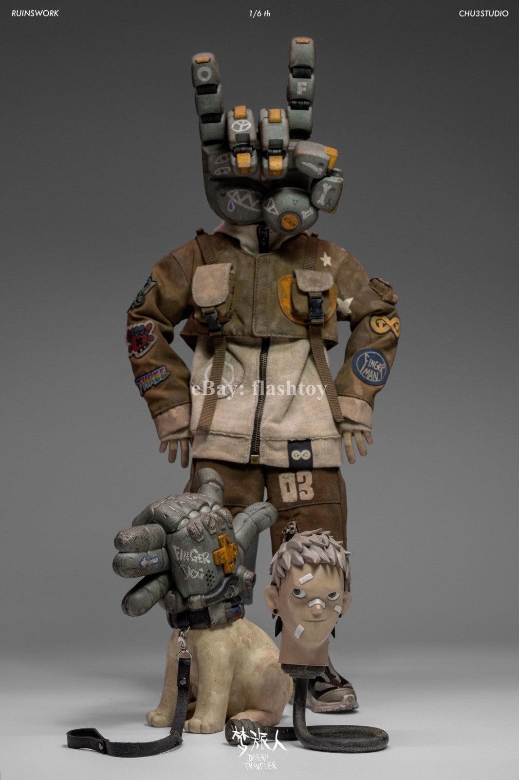 Preventa CHU3STUDIO 1/6 RUINSWORK Dream Traveler Handy Mark modelo de figura de acción
