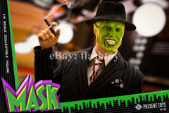 Presale PRESENT TOYS PT-sp92 1/6 Mask Man Jim 12" Male Action Figure Suit Ver.