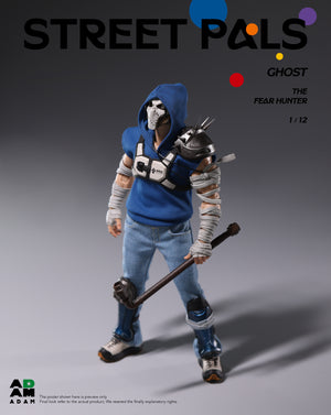 Presale ADAM ADS-001 1/12 Street Pals Ghost The Fear Hunter Action Figure Model