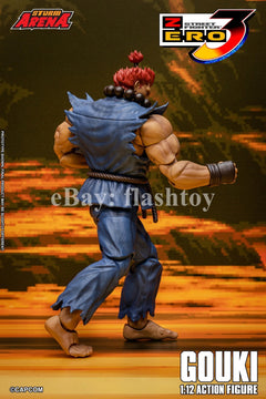 Preventa STORM ARENA SFSA07 1/12 Street Fighter Zero 3 Gouki modelo de figura de acción