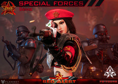 FLAGSET FS73048B 1/6 Red Alert Mobilize Troops Sniper modelo de figura de acción femenina
