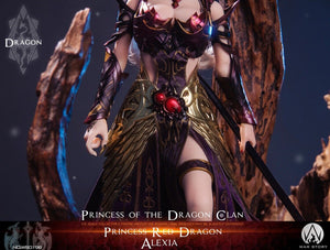 WAR STORY WS019B 1/6 Red Dragon Princess Alexia Collectible Female Action Figure