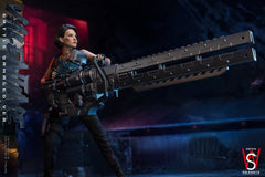 SWTOYS FS073 1/6 Resident Zombie Evil Crisis Jill Figure Toy Battle Damaged Ver.