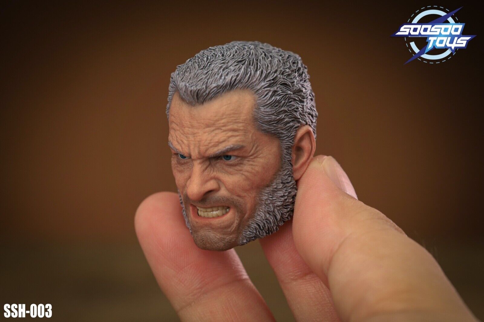 SOOSOOTOYS SSH-003 1/6 X Men Wolverine Old Logan Head Sculpt fit 12" Figure Body