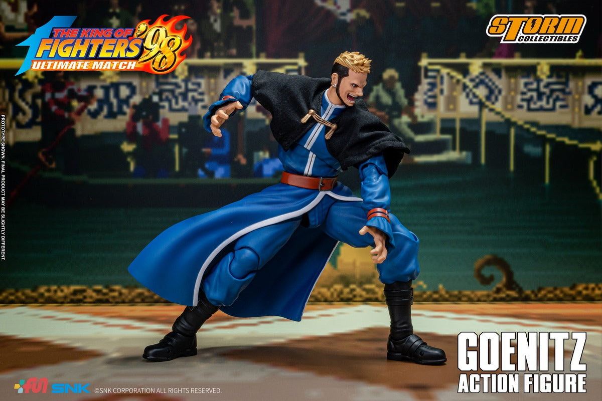 Storm Toys SKKF11 1/12 The King of Fighters GOENITZ Male Action Figure Model Toy