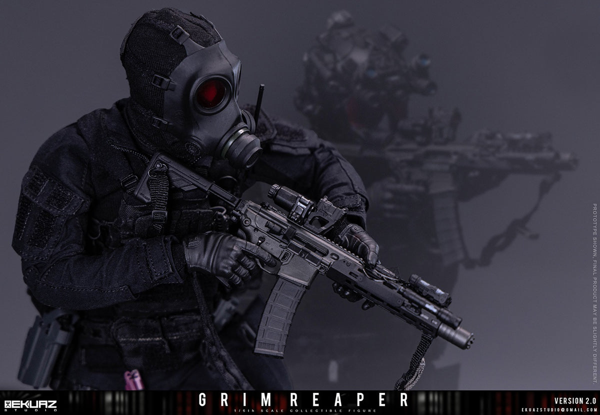 Presale EKUAZ STUDIO EKS015S 1/6 Resident Zombie Evil Crisis Reaper 2.0 Hunk Deluxe Ver.