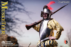 COOMODEL SE138 1/6 Spanish Conquistador Musketeer Sergeant modelo de figura de acción