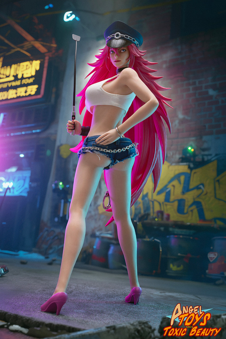 Presale Angel Toys NO:001 1/6 Female Fighter Toxic Beauty Action Figure Model