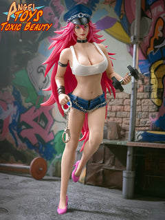 Presale Angel Toys NO:001 1/6 Female Fighter Toxic Beauty Action Figure Model