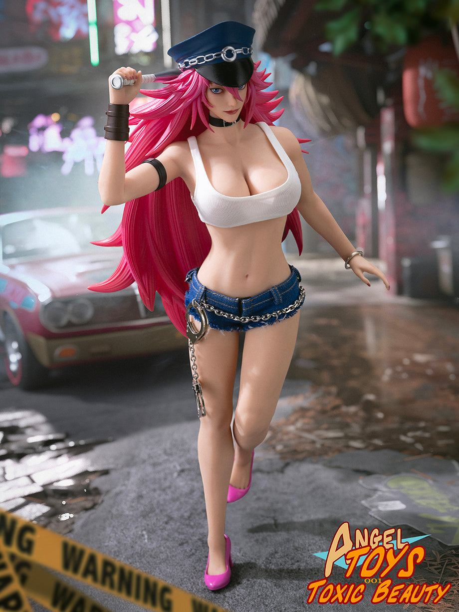 Presale Angel Toys NO:001 1/6 Female Fighter Toxic Beauty Action Figure Model