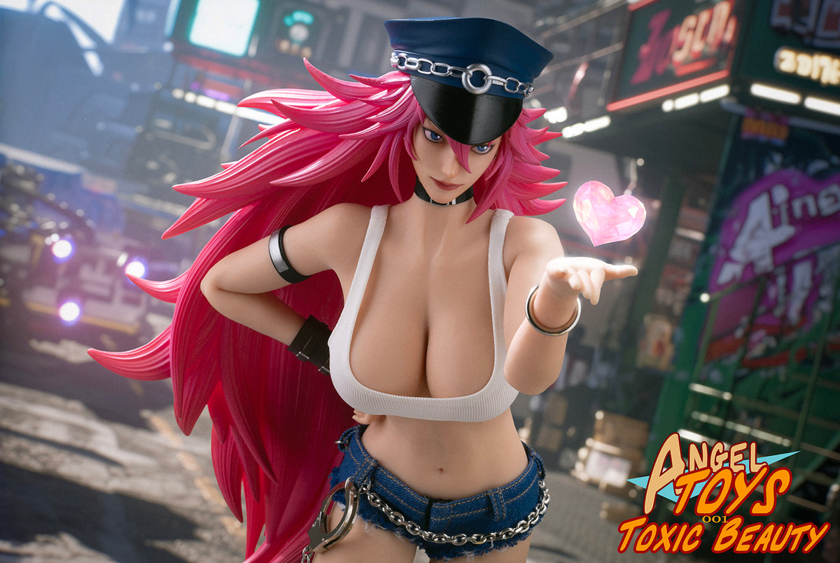 Presale Angel Toys NO:001 1/6 Female Fighter Toxic Beauty Action Figure Model