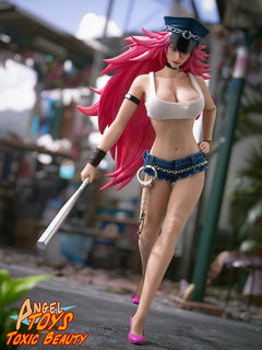 Presale Angel Toys NO:001 1/6 Female Fighter Toxic Beauty Action Figure Model