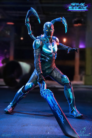 Flash Point Studio FP-22171 1/6 Blue Steel Beetle Collectible Action Figure Toy