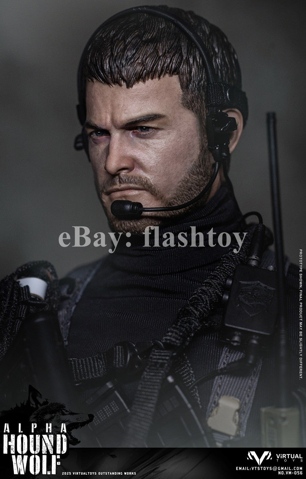 Presale VTS TOYS VM056 1/6 Hound Wolf Alpha Chris Male Action Figure Model Toy