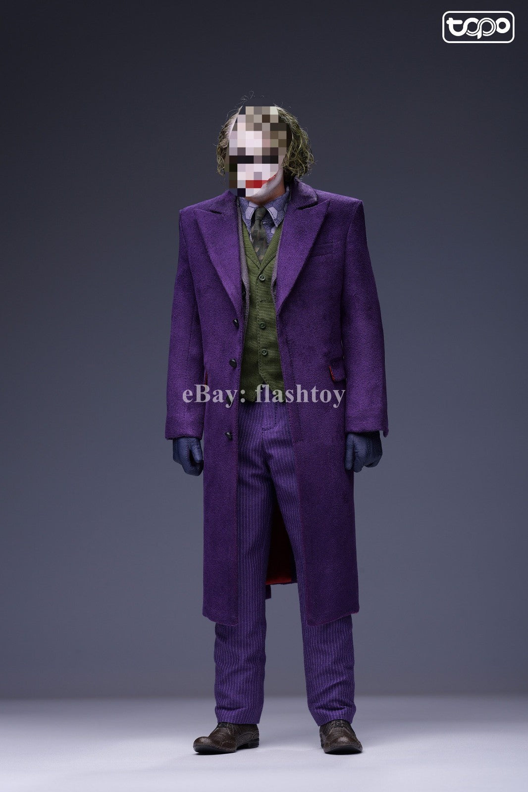 Presale TOPO TP037 1/6 Coat Suit Clothing Set for Joker Heath Ledger W/ Body