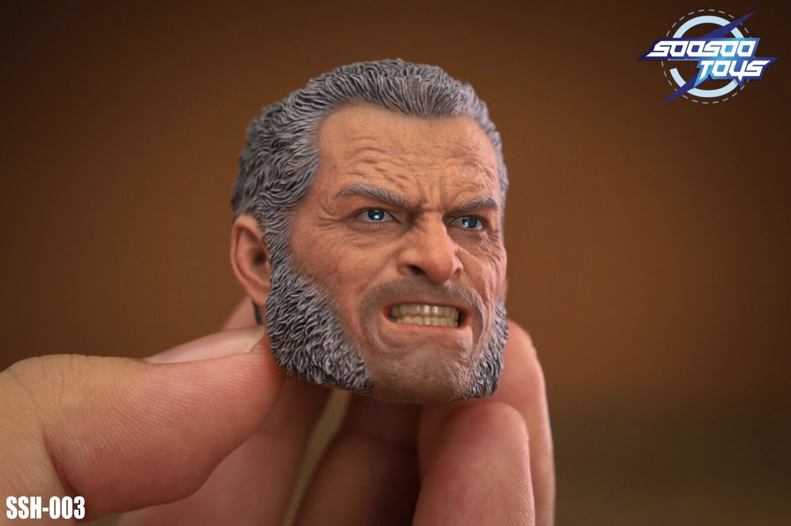 SOOSOOTOYS SSH-003 1/6 X Men Wolverine Old Logan Head Sculpt fit 12" Figure Body