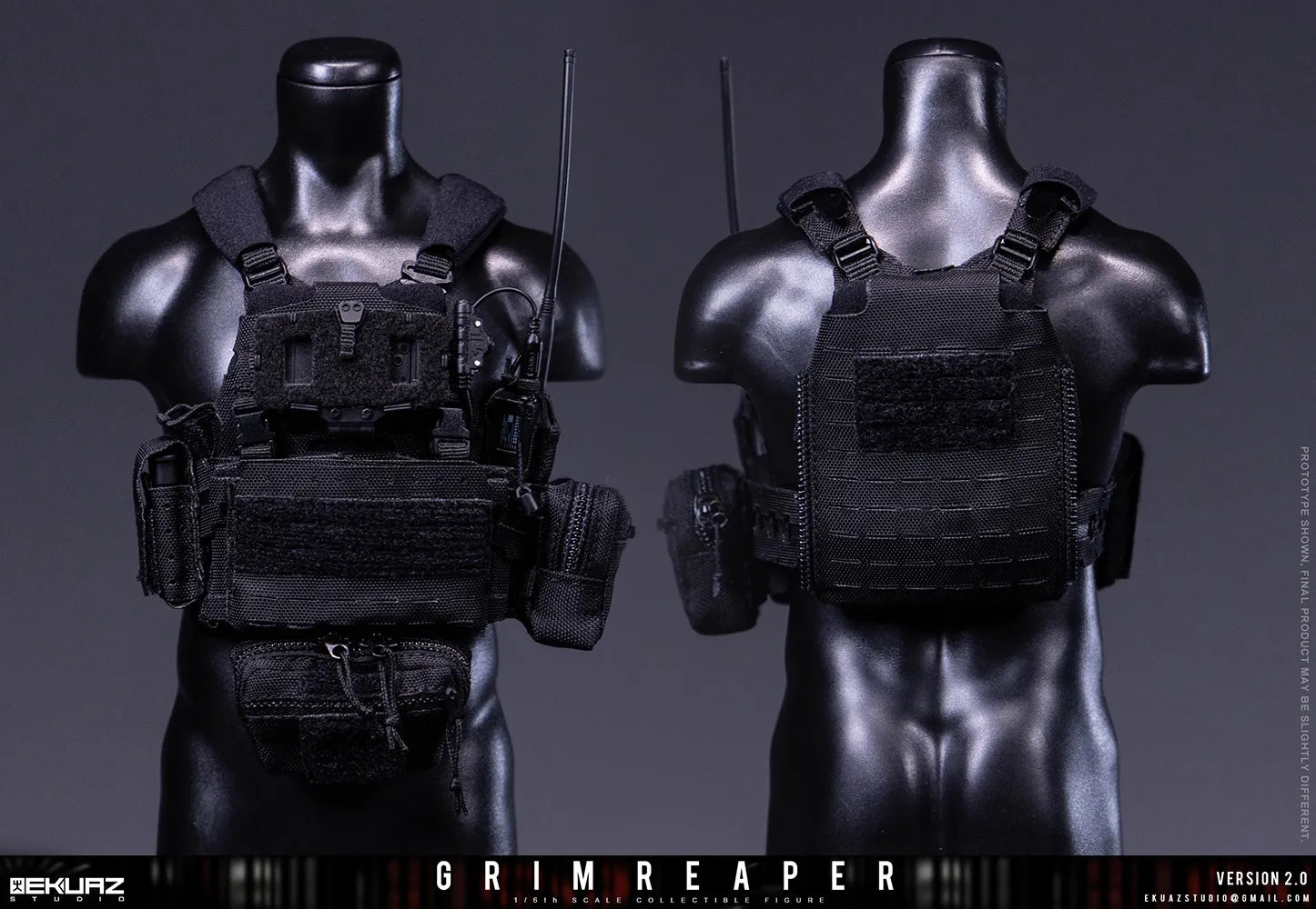 Presale EKUAZ STUDIO EKS015 1/6 Resident Zombie Evil Crisis Grim Reaper 2.0 Hunk