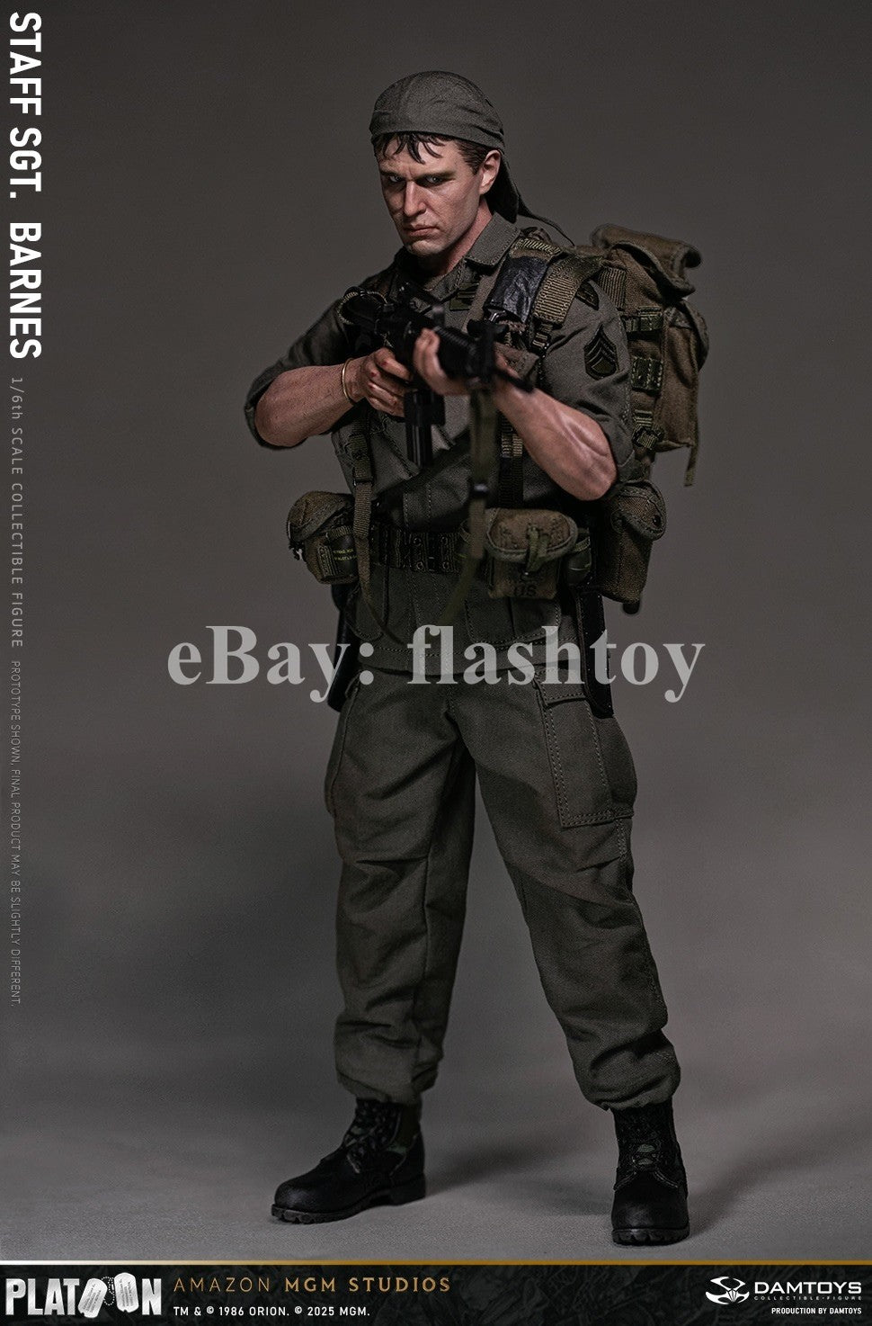Presale DAMTOYS DMS045 1/6 Platoon Staff Sergeant Barnes Action Figure Model Toy