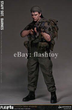 Preventa DAMTOYS DMS045 1/6 Platoon Staff Sergeant Barnes modelo de figura de acción