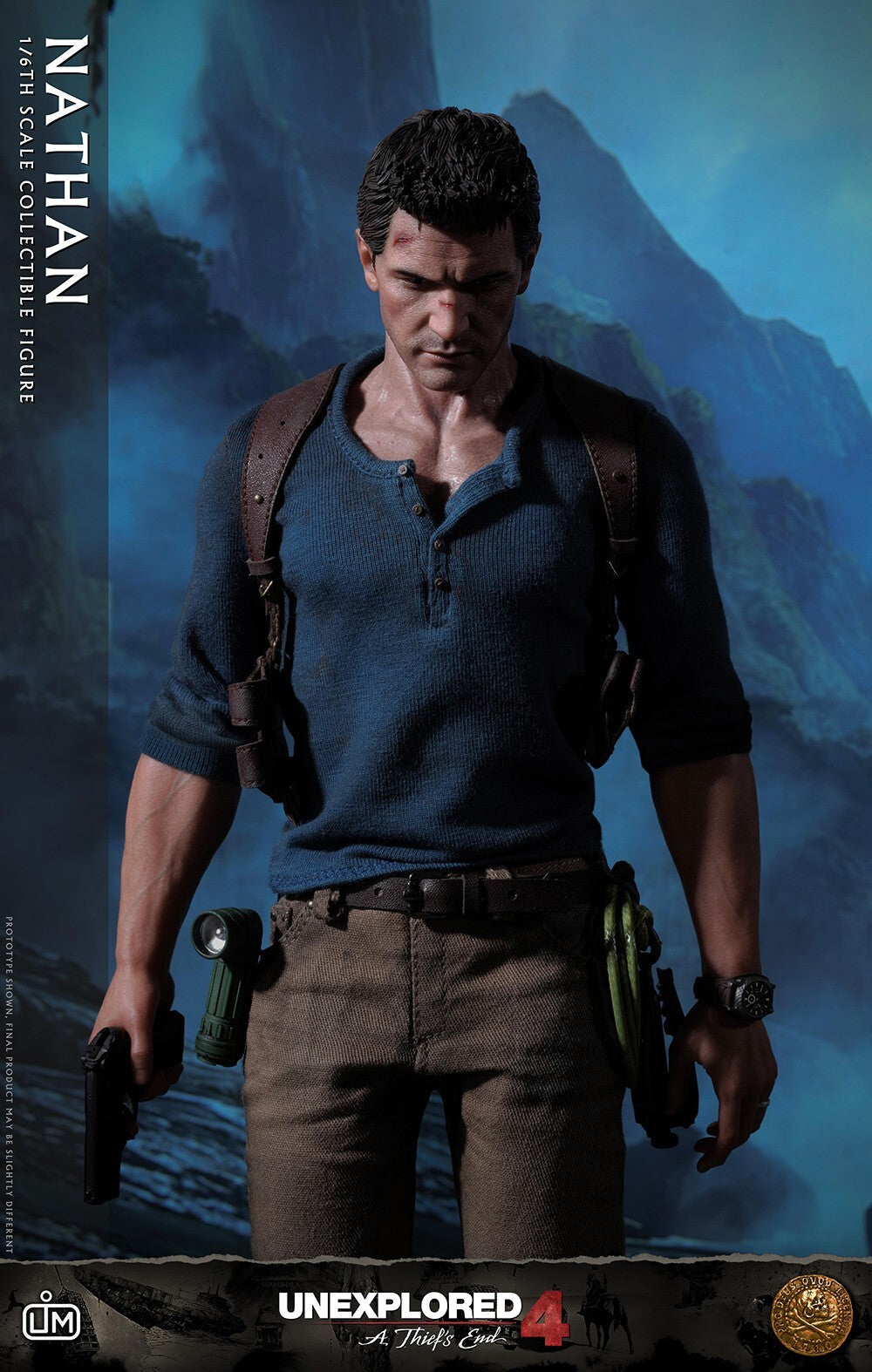LIMTOYS LIM012 1/6 A Thief's End Nathan Drake 12" Male Action Figure Model Toy