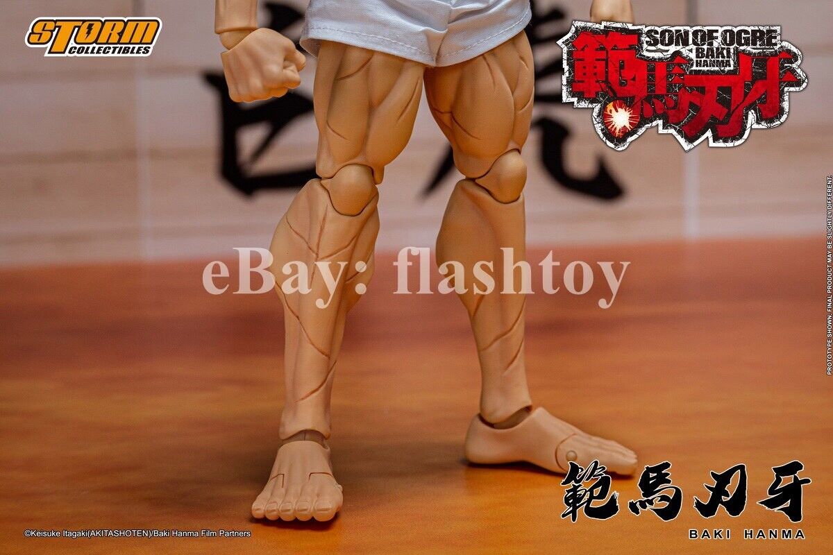 Storm Toys KIBK05 1/12 Baki Hanma Son of The Ogre Collectible Action Figure Toy
