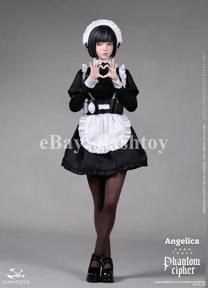 Presale DAMTOYS GLC01 1/6 Phantom Cipher Zero Trace  Angelica Action Figure Toy