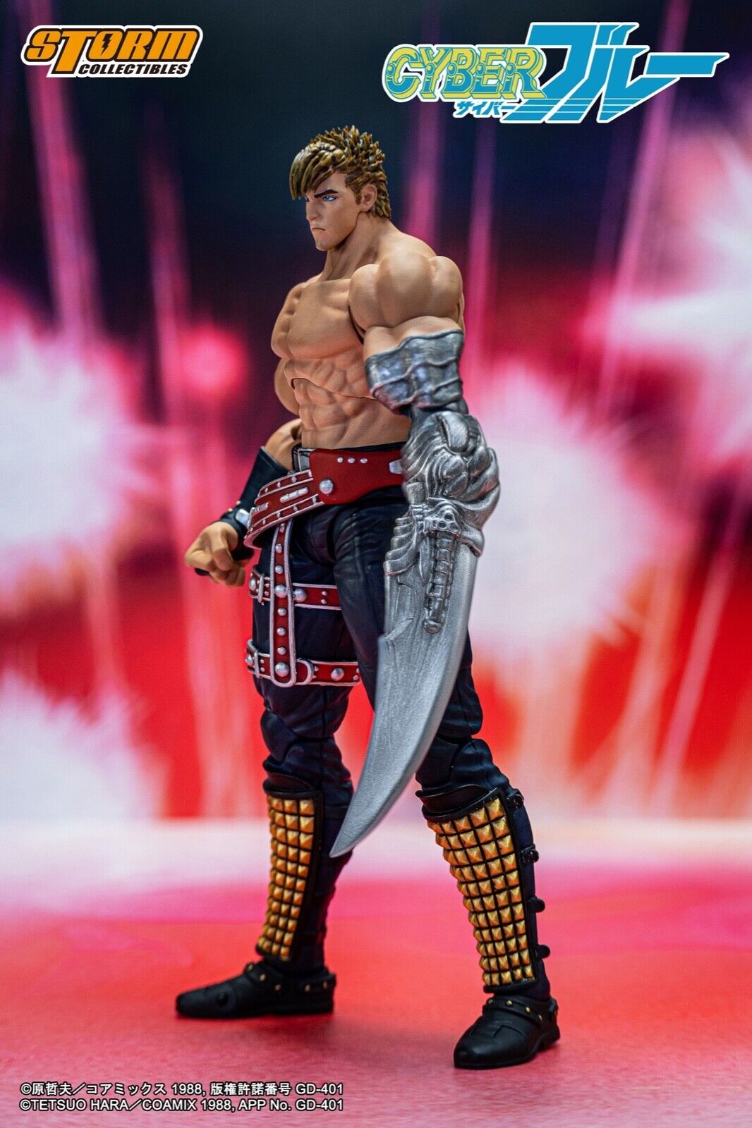 Storm Toys THCB01 1/12 Cyber Blue Collectible 6" Male Action Figure Model Toy