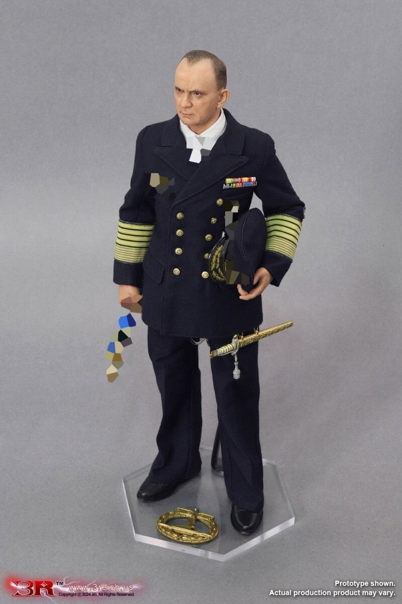 3R GM654 1/6 WWII German Navy Vice Admiral Karl Doenitz Action Figure Model Toy