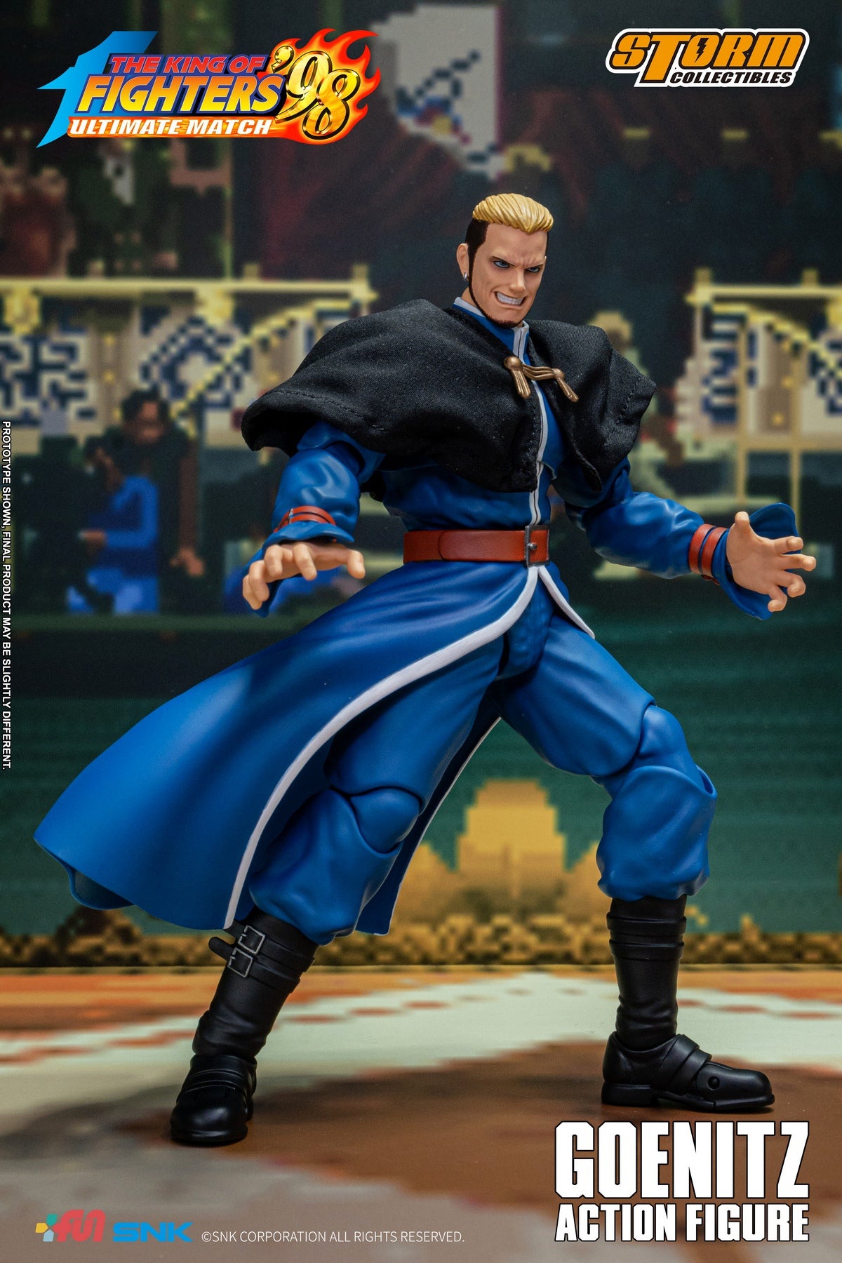 Storm Toys SKKF11 1/12 The King of Fighters GOENITZ Male Action Figure Model Toy