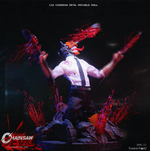 TWTOYS TW2258 1/12 Chainsaw Man 6" Collectible Action Figure Model Deluxe Ver.