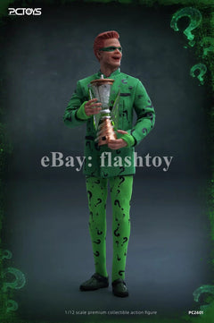 Preventa PCTOYS PC2601 1/12 Forever Riddler Carrey figura de acción masculina de colección