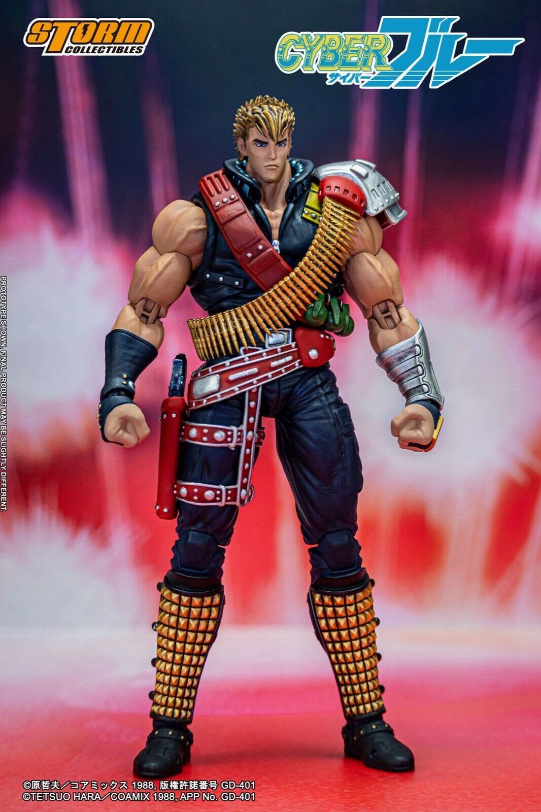 Storm Toys THCB01 1/12 Cyber Blue Collectible 6" Male Action Figure Model Toy