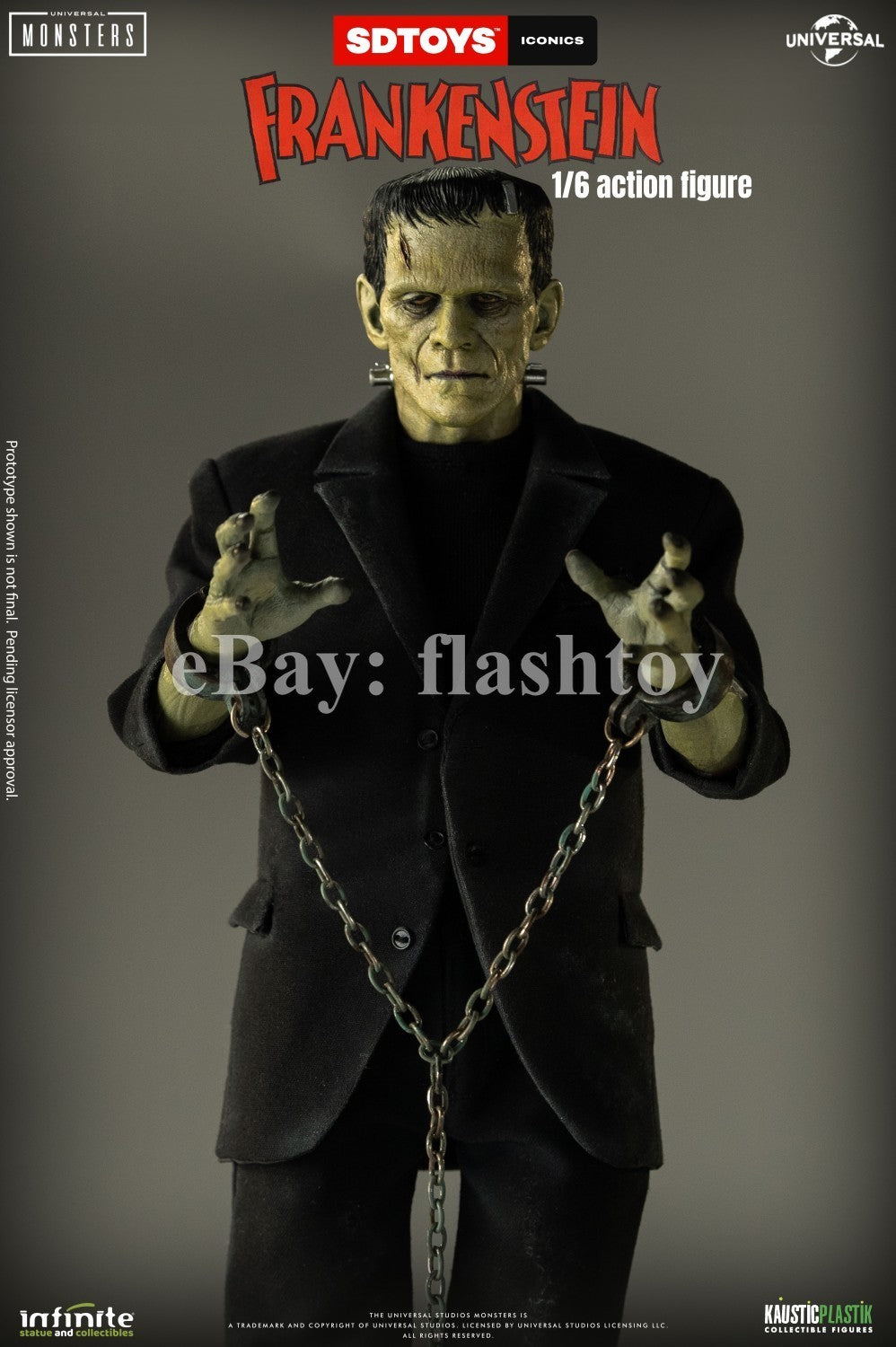 Presale Infinite Statue 1/6 Frankenstein Collectible Male Action Figure Model