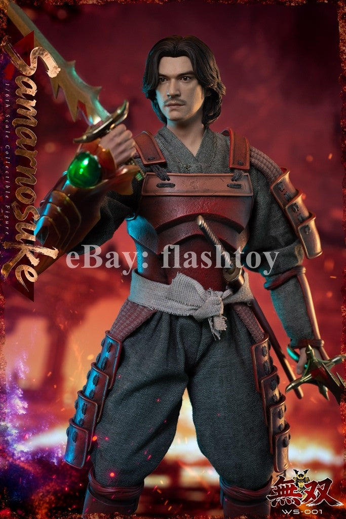 Presale WS-001 1/6 Ghost Warrior Samanosuke Akechi Male Action Figure Model Toy