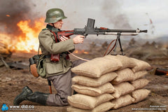 DID D80191 1/6 WWII German SS Polizei Division ZB30 Gunner Friedrich modelo de figura de acción