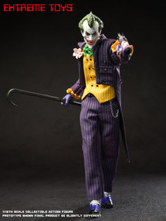 Presale EXTREME TOYS EX003V2 1/12 Arkham Knight Joker Male Action Figure Model